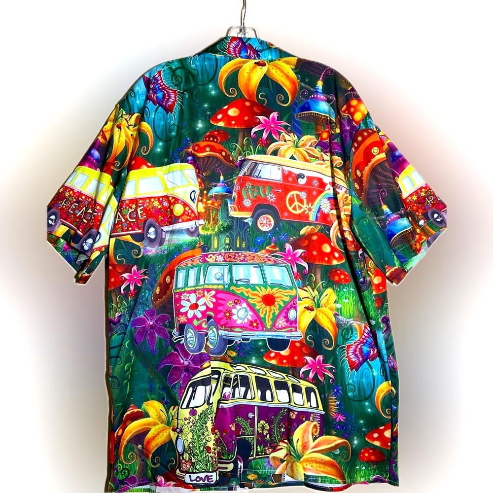 Groovy Volkswagon Vans Shirt - Picture 2 of 2
